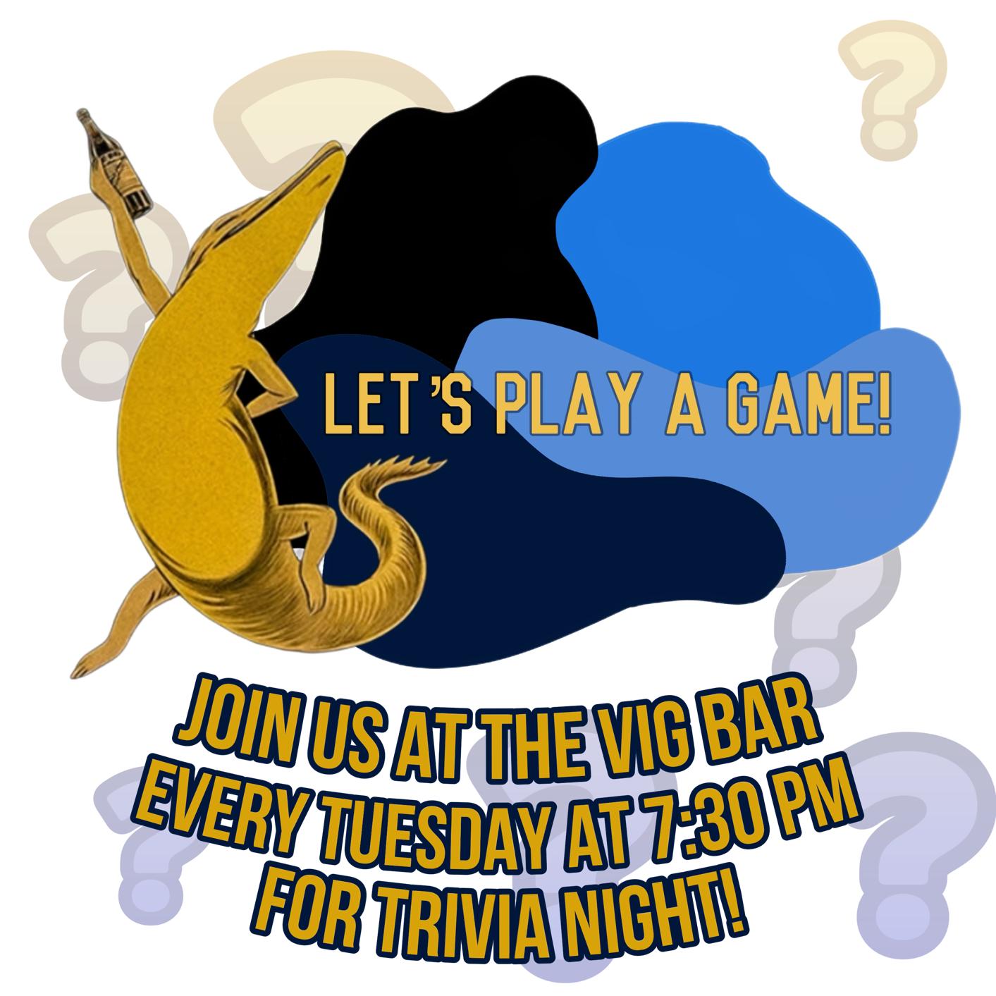 Flyer thumbnail for Trivia Night Tuesdays 7:30pm